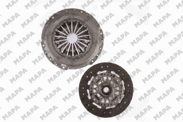 MAPA 001240209 Debriyaj Sistemi Debriyaj Seti - MAZDA 3 Sedan (BL) uyumlu