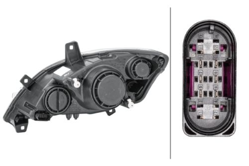 HELLA 1EG 009 627-021 Farlar & Aydınlatma Far Parçaları - MERCEDES-BENZ VITO / MIXTO Panelvan/Van (W639) uyumlu