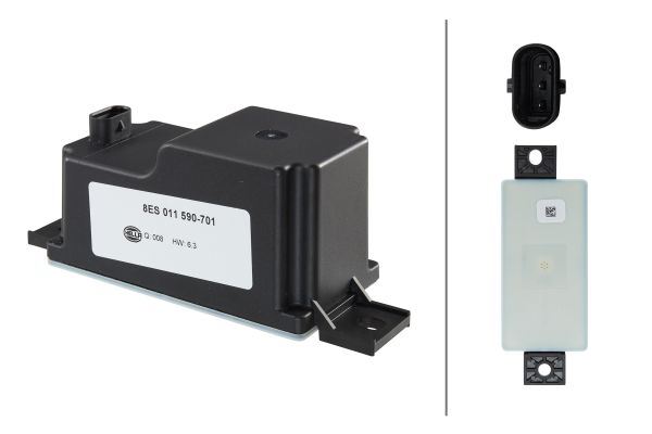 HELLA 8ES 011 590-701 Kaporta & Gövde Parçaları Bağlantı Parçaları - MERCEDES-BENZ S-SERISI (W222, V222, X222) uyumlu