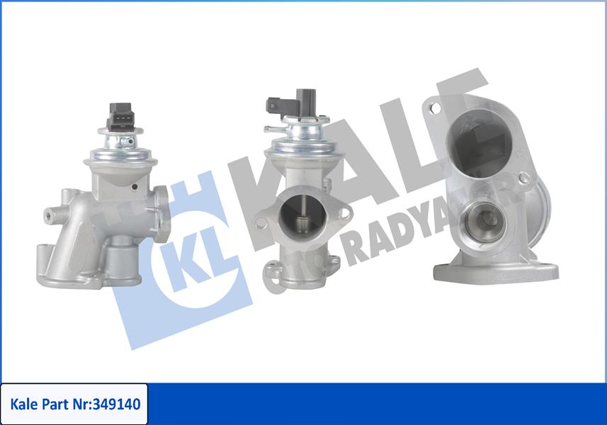 KALE OTO RADYATÖR 349140 Motor EGR Parçaları - OPEL COMBO Kasa/büyük limuzin uyumlu