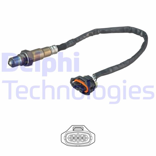 DELPHI ES20636-12B1 Emme & Egzoz Sistemi Egzoz Sensörleri - OPEL CORSA D (S07) uyumlu