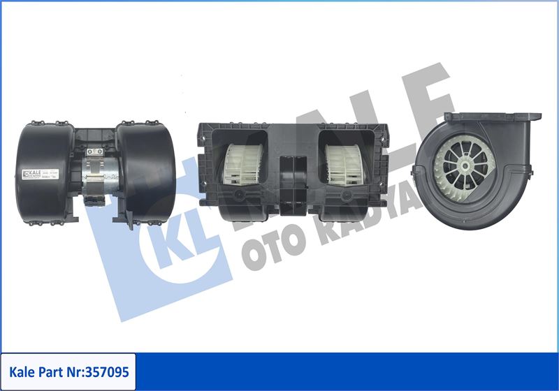 KALE OTO RADYATÖR 357095 İklimlendirme Sistemi Fan Parçaları - MERCEDES-BENZ SPRINTER 3,5-t Minibüs/Otobüs (B906) uyumlu