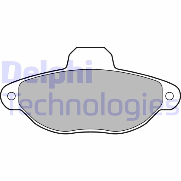 DELPHI LP2704 Fren Sistemleri Fren Balatası - FORD KA (RU8) uyumlu
