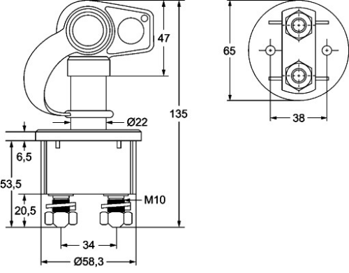 HELLA 6EK 002 843-131 Elektrik Sistemi Şalter