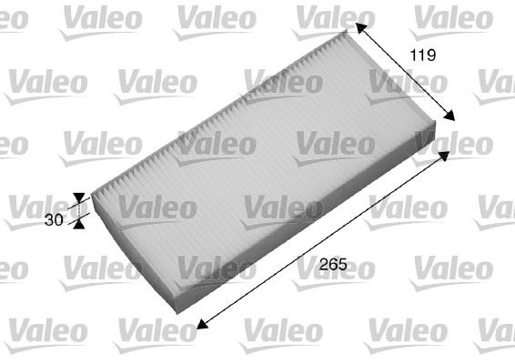 VALEO 698878 İklimlendirme Sistemi Polen Filtresi - RENAULT TWINGO I (C06_) uyumlu