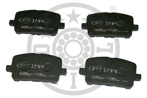 OPTIMAL BP-12146 Fren Sistemleri Fren Balatası - TOYOTA PREVIA II (_R3_) uyumlu