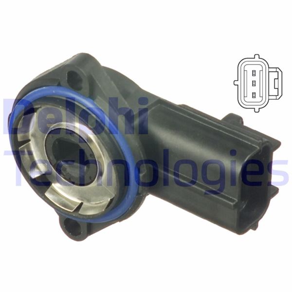 DELPHI SS10528-12B1 Motor Gaz Kelebeği & Yakıt & Vakum Borusu - FORD FIESTA IV (JA_, JB_) uyumlu