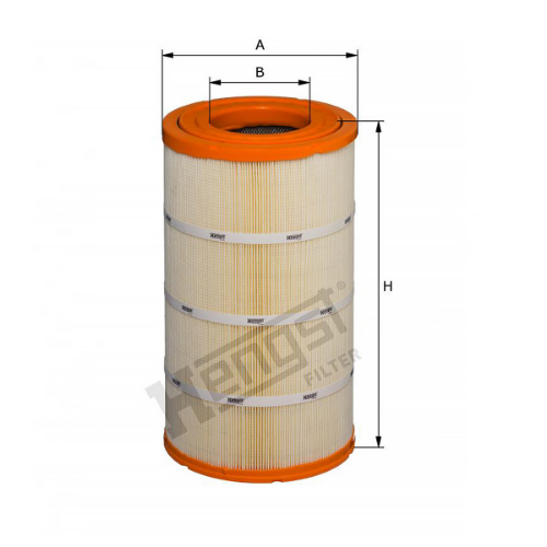 HENGST FILTER E811L01 Motor Hava Filtresi - MAN TGM I uyumlu
