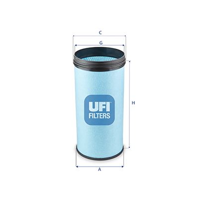 UFI 27.F19.00 Motor Hava Filtresi - VOLVO FH16 II uyumlu
