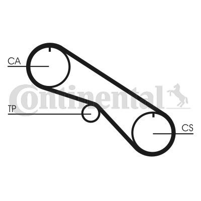 CONTINENTAL CTAM CT1082 Motor Kayış - OPEL MONTEREY B (M98) uyumlu