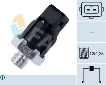 FAE 60188 Elektrik Sistemi Sensörler - RENAULT MEGANE CC (EZ0/1_) uyumlu