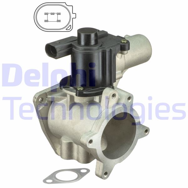 DELPHI EG10446-12B1 Motor EGR Parçaları - VW TOUAREG (7LA, 7L6, 7L7) uyumlu