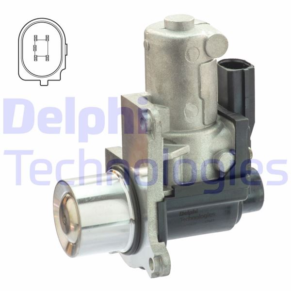DELPHI EG10427-12B1 Motor EGR Parçaları - VW CADDY III Kasa/büyük limuzin (2KA, 2KH, 2CA, 2CH) uyumlu