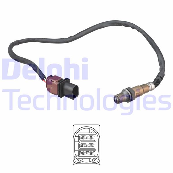 DELPHI ES21165-12B1 Emme & Egzoz Sistemi Egzoz Sensörleri - FORD ECOSPORT uyumlu
