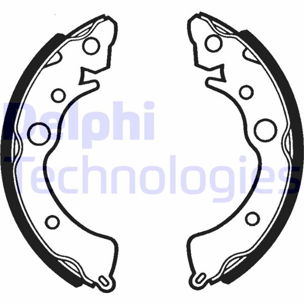 DELPHI LS1288 Fren Sistemleri Fren Pabucu - ROVER 200 I Sedan (XH) uyumlu