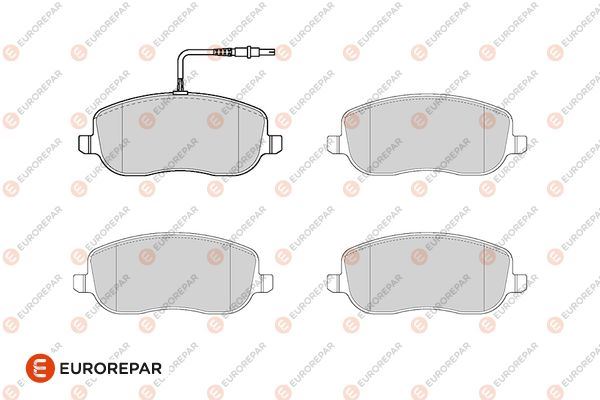 EUROREPAR 1686270180 Fren Sistemleri Fren Balatası - CITROËN JUMPY I (U6U_) uyumlu