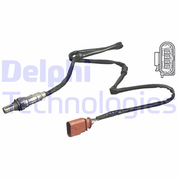 DELPHI ES11104-12B1 Emme & Egzoz Sistemi Egzoz Sensörleri - VW GOLF VI (5K1) uyumlu