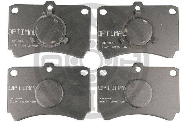 OPTIMAL BP-09569 Fren Sistemleri Fren Balatası - MAZDA 323 III Hatchback (BF) uyumlu