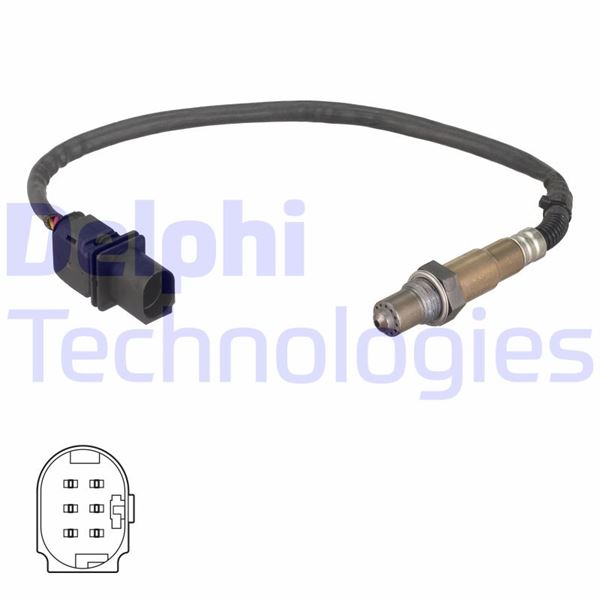 DELPHI ES21118-12B1 Emme & Egzoz Sistemi Egzoz Sensörleri - NISSAN NV200 / EVALIA Minibüs/Otobüs uyumlu