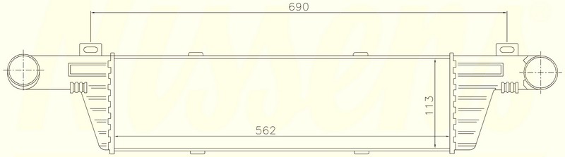 Turbo Radyatörü - IME514052 Ürün Görseli