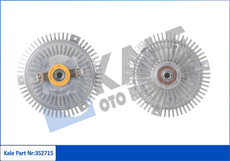 KALE OTO RADYATÖR 352715 Soğutma Sistemi Fan - MERCEDES-BENZ 190 (W201) uyumlu