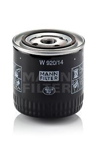 MANN-FILTER W 920/14 Motor Yağ Filtresi - NISSAN CHERRY III (N12) uyumlu