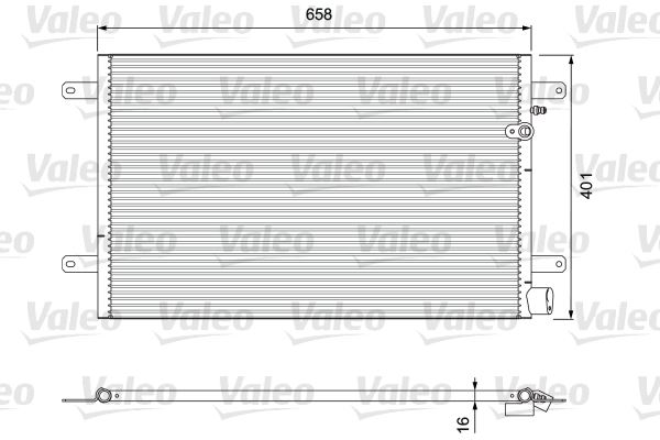 VALEO 814004 İklimlendirme Sistemi Klima Radyatörü - AUDI A6 C6 (4F2) uyumlu