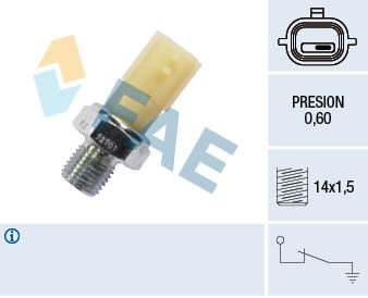 FAE 12701 Motor Motor Elektrik Donanımı - RENAULT MEGANE III Coupe (DZ0/1_) uyumlu
