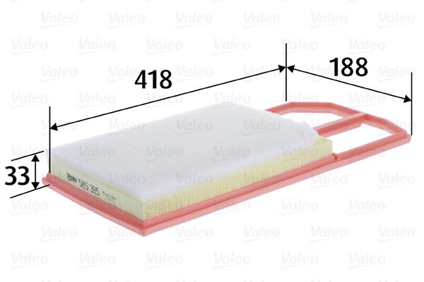 VALEO 585395 Motor Hava Filtresi - SEAT CORDOBA (6K1, 6K2) uyumlu
