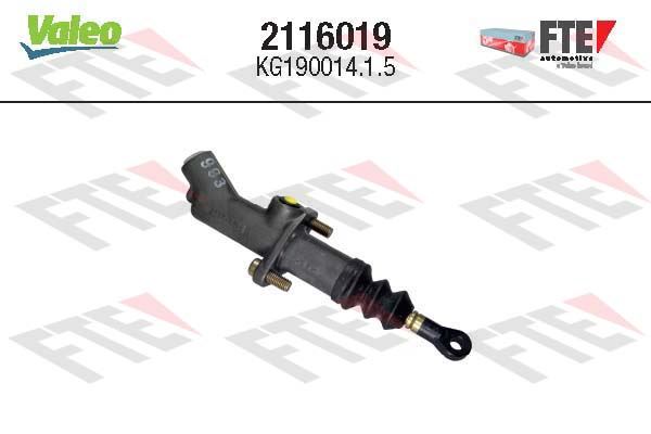 VALEO 2116019 Debriyaj Sistemi Merkez Silindir - PORSCHE 911 Cabrio (964) uyumlu