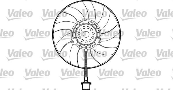 VALEO 698373 Soğutma Sistemi Fan - AUDI A3 (8L1) uyumlu