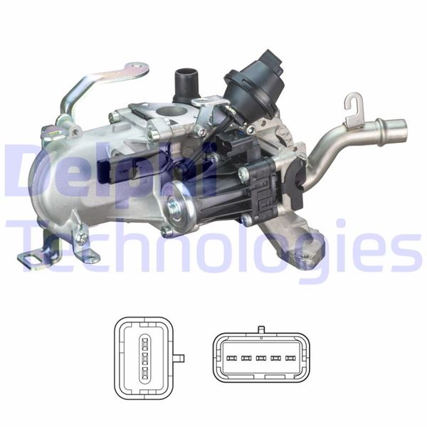 DELPHI EG10452-12B1 Motor EGR Parçaları - FORD C-MAX II (DXA/CB7, DXA/CEU) uyumlu