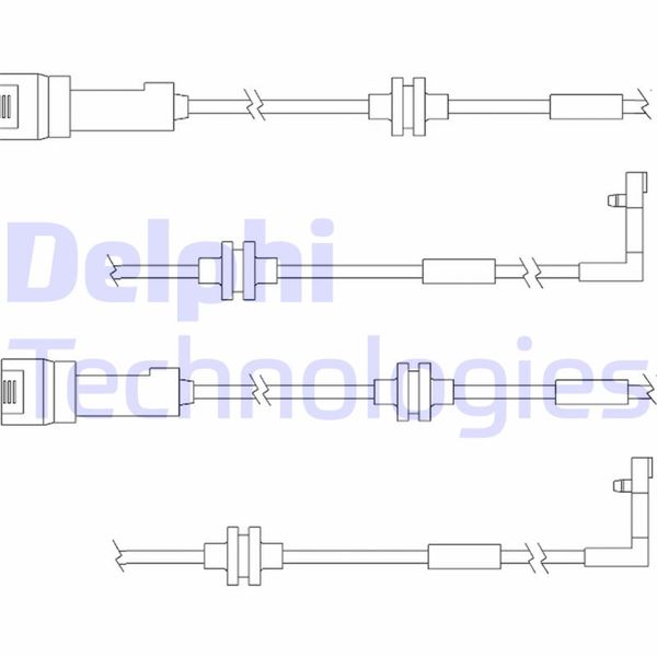 DELPHI LZ0146 Fren Sistemleri Aşınma Göstergesi - OPEL SENATOR B (V88) uyumlu