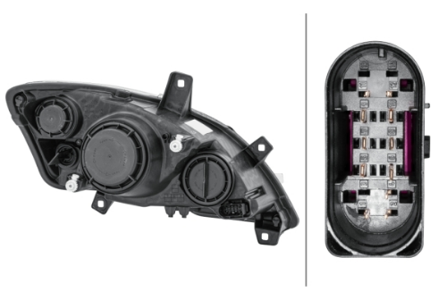 HELLA 1EG 009 627-011 Farlar & Aydınlatma Far Parçaları - MERCEDES-BENZ VITO / MIXTO Panelvan/Van (W639) uyumlu