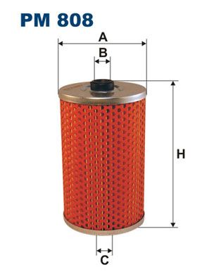 FILTRON PM 808 Yakıt Sistemi Yakıt Filtresi - KRAMER KL-Serie uyumlu