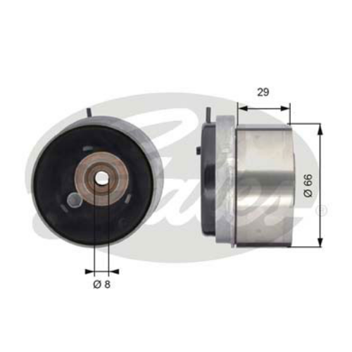 GATES T43143 Motor Kayış Kasnağı - OPEL ASTRA J Sports Tourer (P10) uyumlu