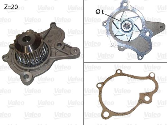 VALEO 506922 Motor Devirdaim - KIA SPORTAGE II (JE_, KM_) uyumlu