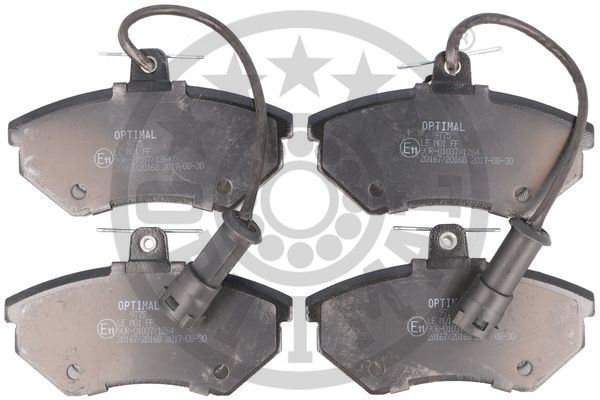 OPTIMAL BP-09775 Fren Sistemleri Fren Balatası - VW CORRADO (53I) uyumlu