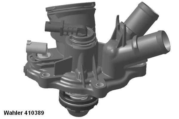 BorgWarner (Wahler) 410389.103D Motor Termostat - MERCEDES-BENZ C-SERISI T-Model (S204) uyumlu