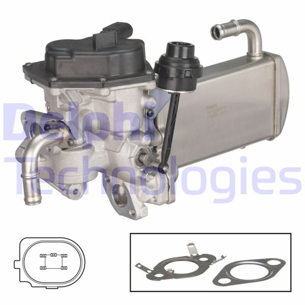 DELPHI EG10576-12B1 Motor EGR Parçaları - VW TRANSPORTER T5 Minibüs/Otobüs (7HB, 7HJ, 7EB, 7EJ) uyumlu