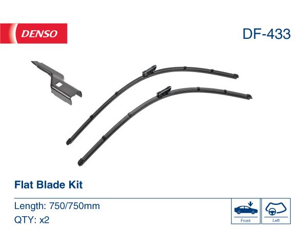 DENSO DF-433 Kaporta & Gövde Parçaları Cam Silecek Mekanizması - VW ID.3 (E11, E12) uyumlu