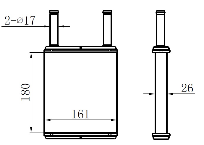 Kalorifer Radyatörü - KMZ027026 Ürün Görseli