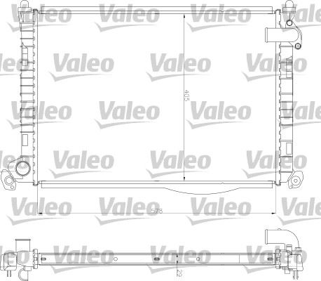 VALEO 734327 Soğutma Sistemi Su Soğutucu & Parçaları - MINI MINI (R50, R53) uyumlu
