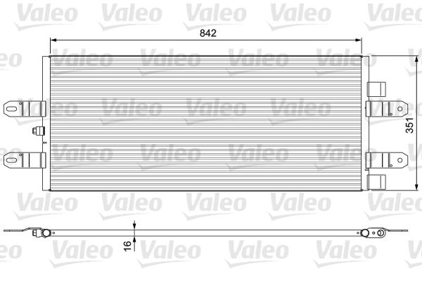 VALEO 815093 İklimlendirme Sistemi Klima Radyatörü - SCANIA R I uyumlu