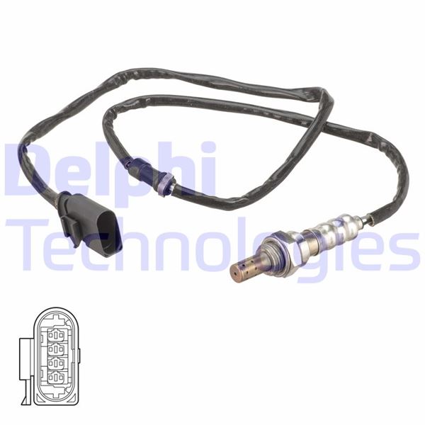 DELPHI ES21111-12B1 Emme & Egzoz Sistemi Egzoz Sensörleri - SEAT IBIZA IV (6J5, 6P1) uyumlu