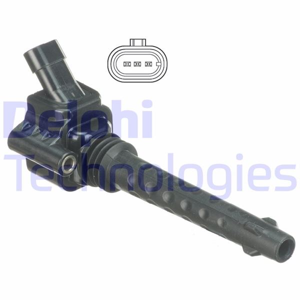 DELPHI GN10528-12B1 Ateşleme Sistemi Ateşleme Bobini - ABARTH 500 / 595 / 695 uyumlu