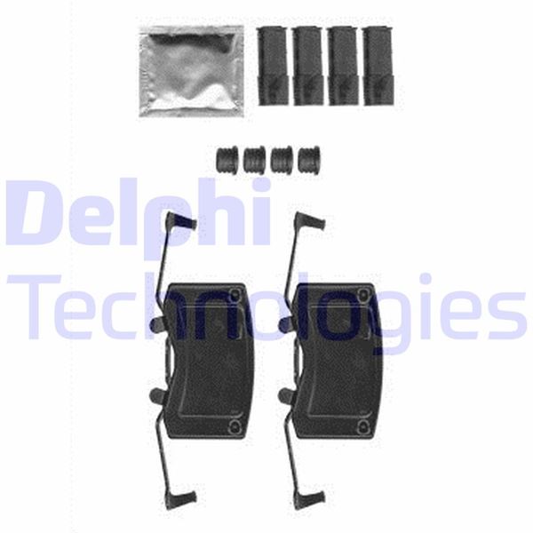 DELPHI LX0582 Fren Sistemleri Fren Diski - MERCEDES-BENZ M-SERISI (W164) uyumlu