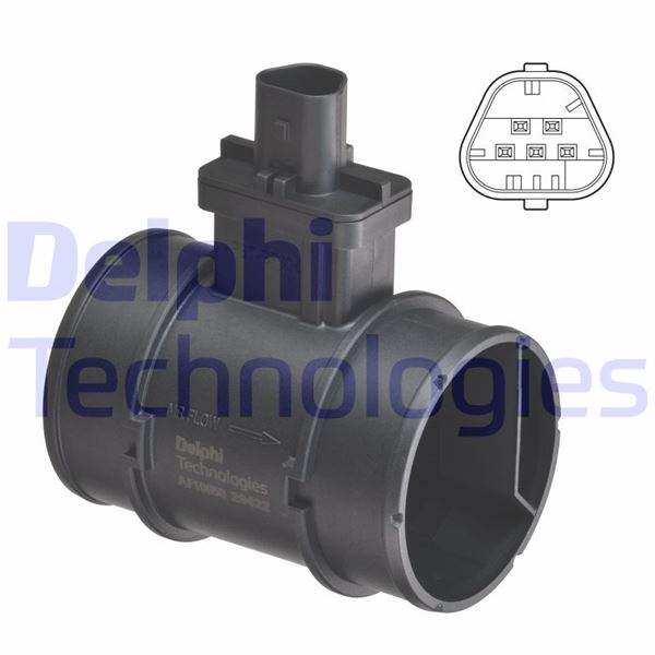DELPHI AF10650-12B1 Motor Hava Kütle Ölçer (MAF Sensörü) - OPEL ASTRA J Sports Tourer (P10) uyumlu