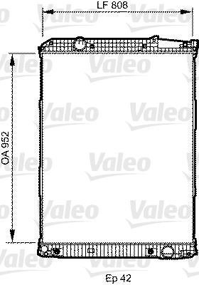 Radyatör Peteği - VALEO - 733507 Ürün Görseli