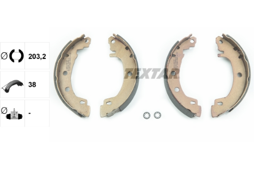 TEXTAR 91049500 Fren Sistemleri Fren Pabucu - RENAULT MEGANE I (BA0/1_) uyumlu
